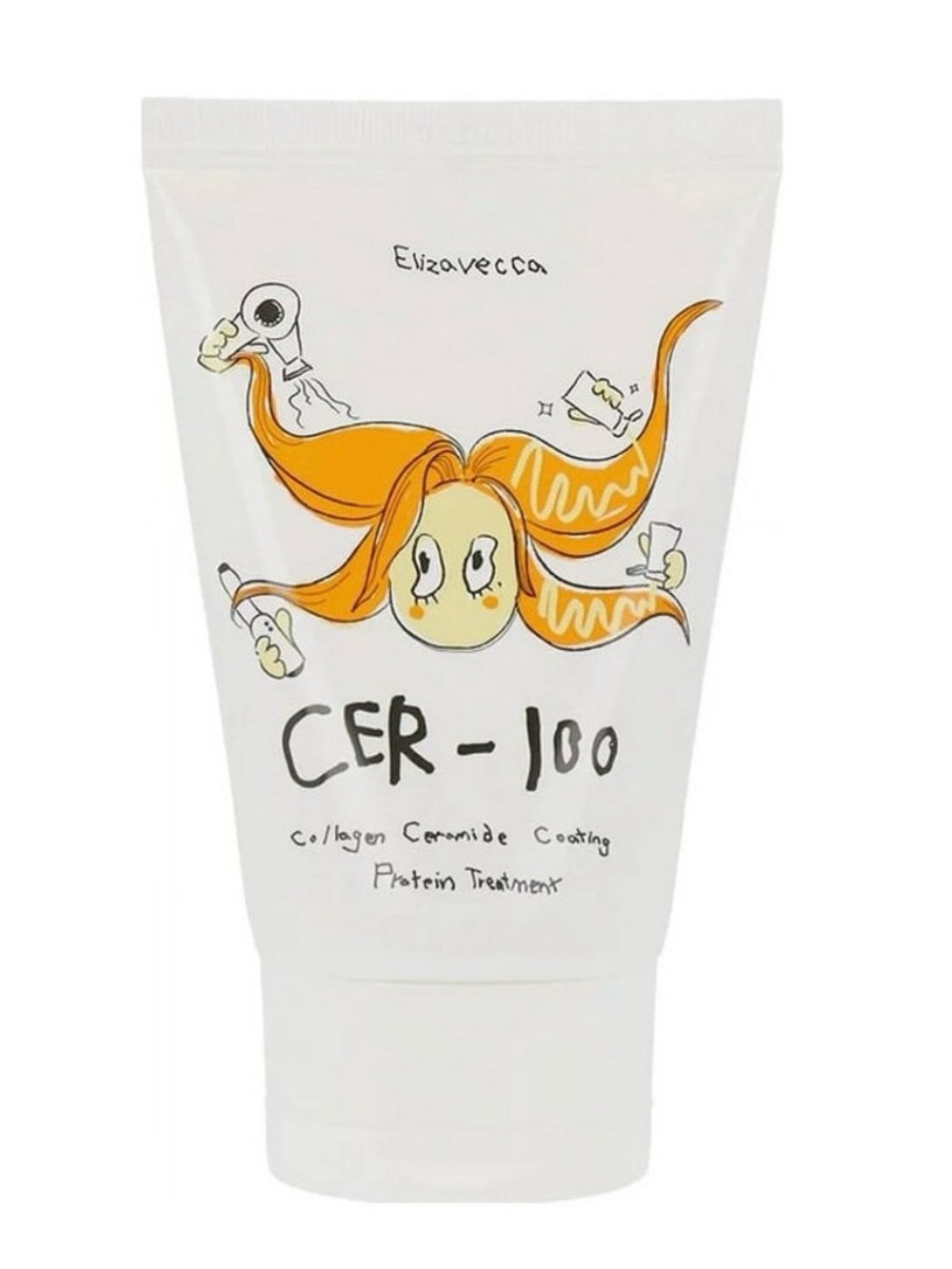 Elizavecca CER-100 Collagen Coating Hair Protein Treatment 100 mL 3.38 oz.